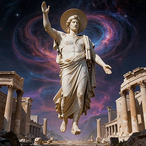 Elagabalus in Surreal Roman Dreamscape
