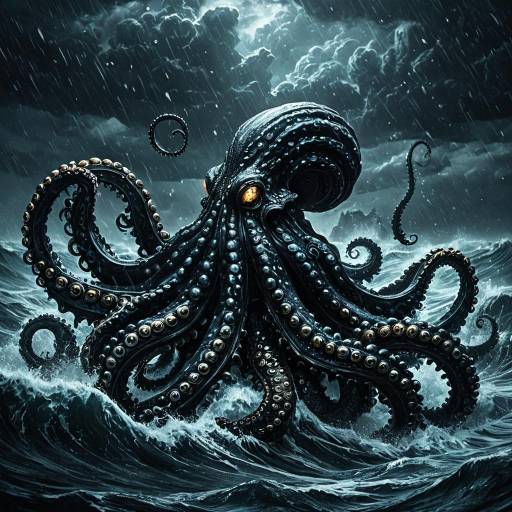 Mystical Kraken of Black Pearls Mystical Kraken of Black Pearls