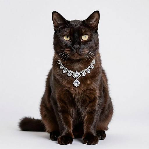 Luxurious Portrait of an Anatolian Cat