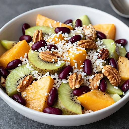 Fruits, Nuts, Beans & Rice Salad