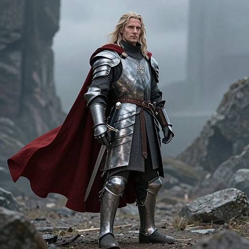 Faramir in Red Cape Armor