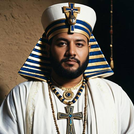 Regal Plus Size Pharaoh Costume Portrait