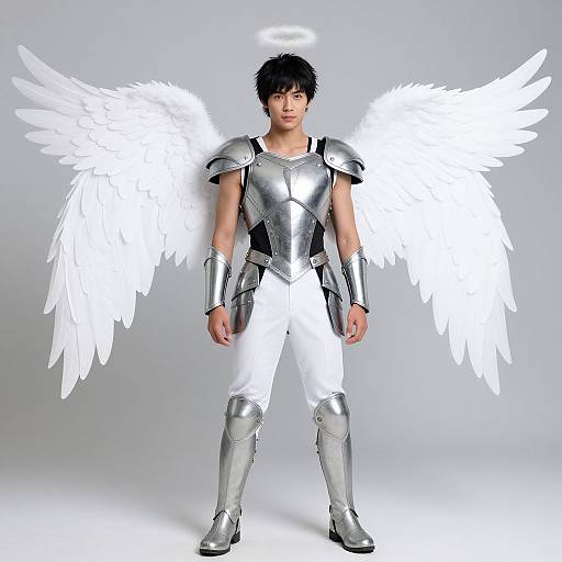 Realistic Angel Costume Portrait