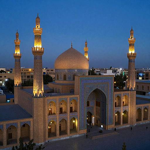 Bird's Eye View of Kandahar Mosque