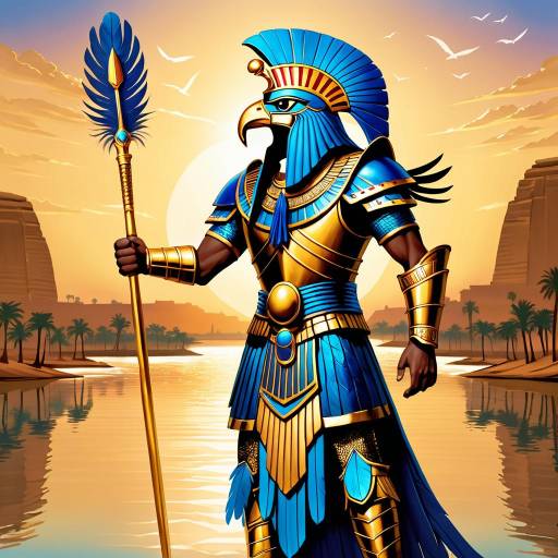 Horus: Heroic Sky God at Twilight Horus: Heroic Sky God at Twilight