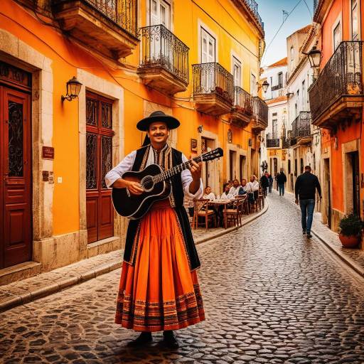 Vibrant Lisbon Performer amidst Rich Culture Vibrant Lisbon Performer amidst Rich Culture
