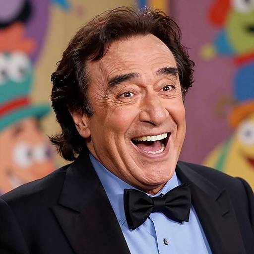 Danny DeVito Joyful Cartoon Portrait