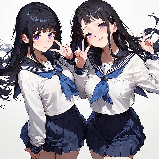 Chitanda Anime Character Portrait