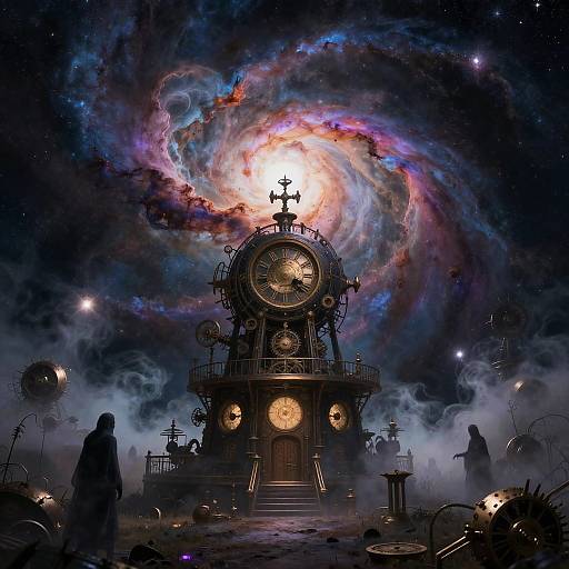 Nebula Oracle in Clockwork Observatory