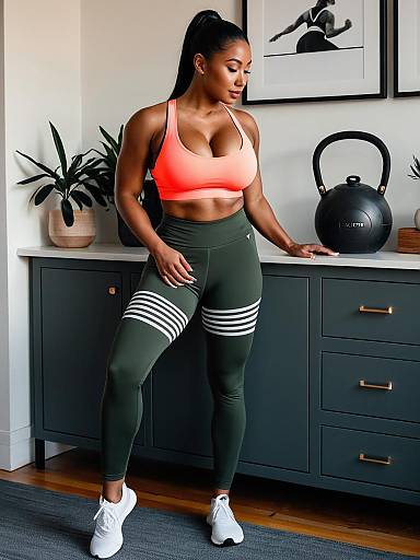 Athleisure Photography of Powerful Woman