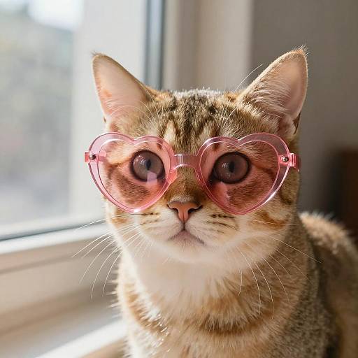 Playful Golden Tabby Kitten Portrait