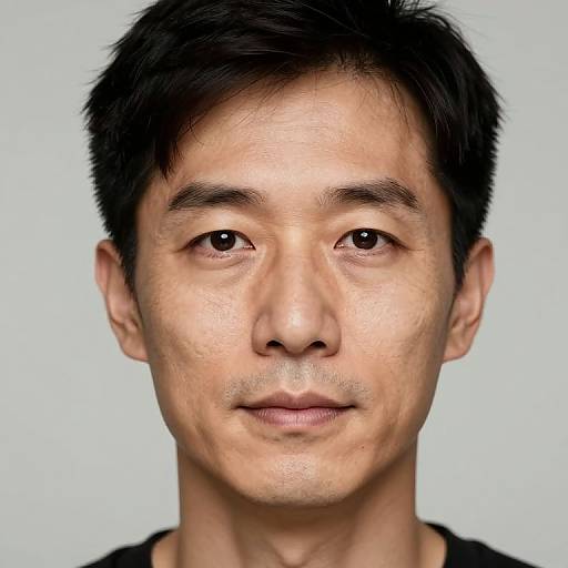 Realistic AI Aging Photo Portrait