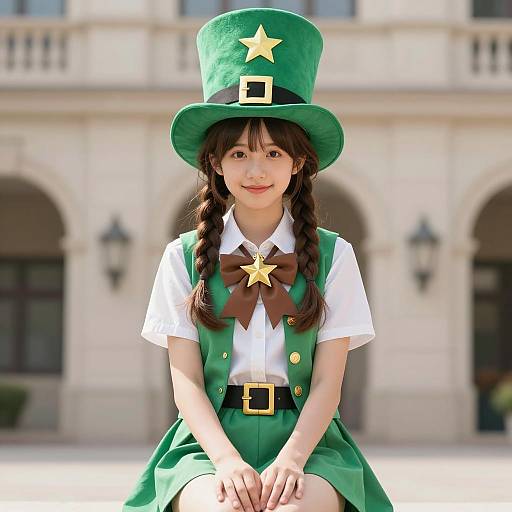 Charming Leprechaun Costume Photography