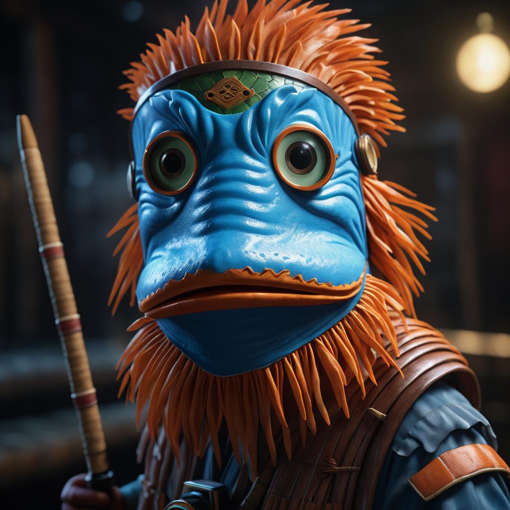 Photorealistic Fishstick Character Capture