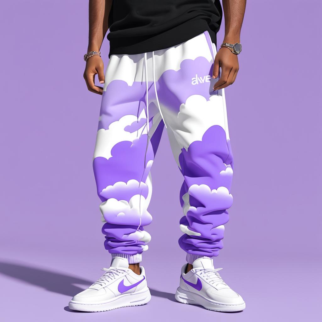 3D YZY Gap Style Sweatpants Design