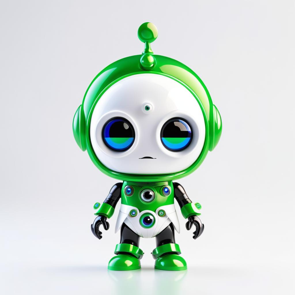 Customizable Alien Minifigure Design