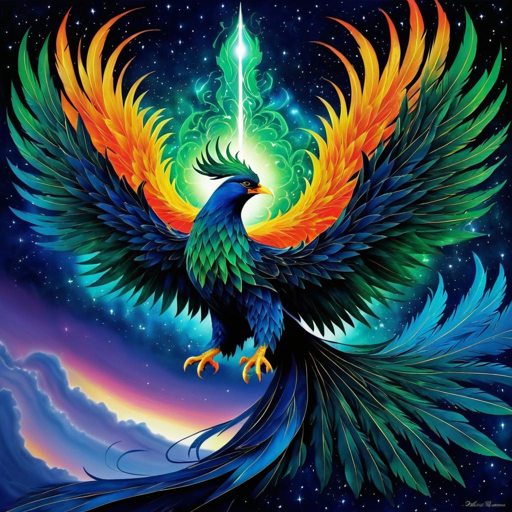 Eternal Transformation of the Phoenix