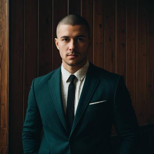 Confident Young Man in Blazer