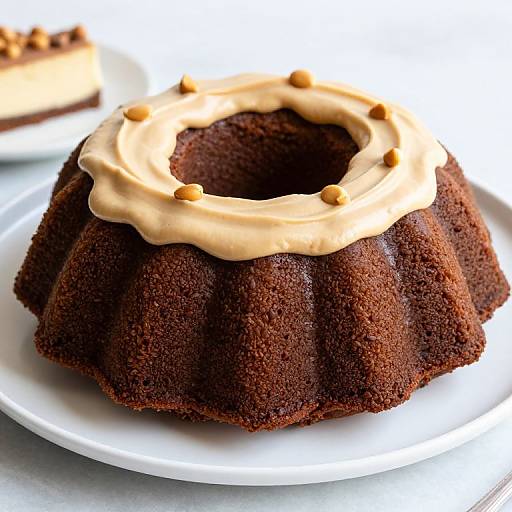 Chocolate Peanut Butter Cheesecake Bundt Cake