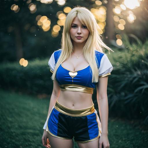 Lucy's Stylish Cosplay Costume Design