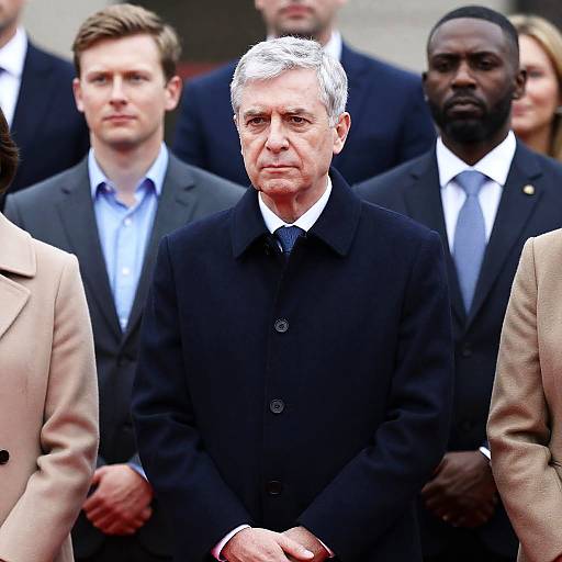 Formal Portrait of Four Distinguished Men