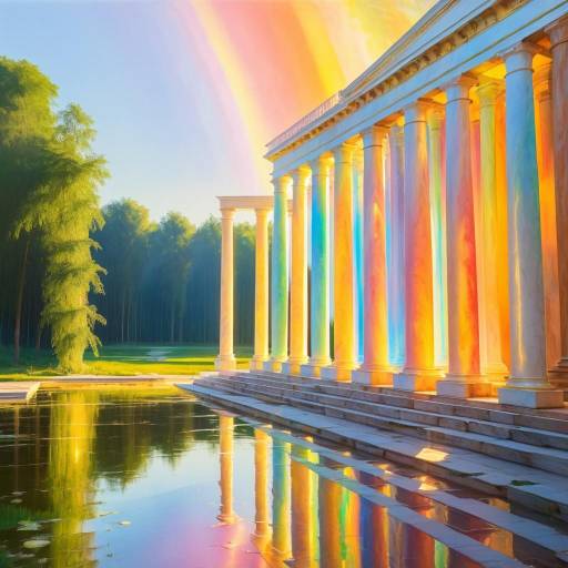 Majestic Stop Motion Landscape in Oil