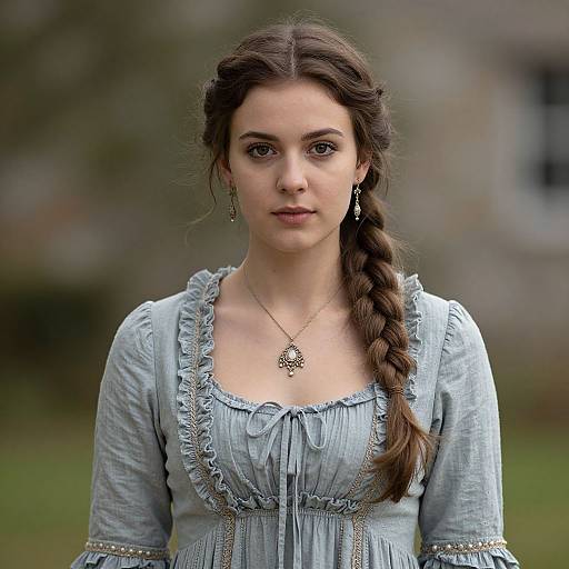 Realistic Victorian Costume Portrait