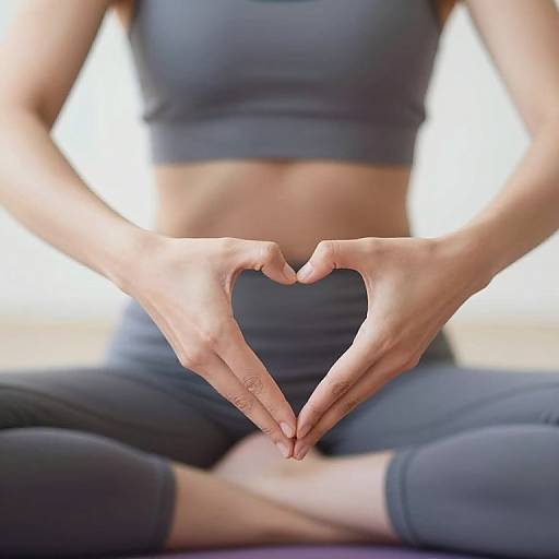 Girl Heart Yoga Pose Charlotte