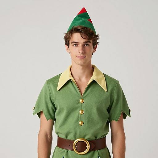 Classic Peter Pan Editorial Portrait