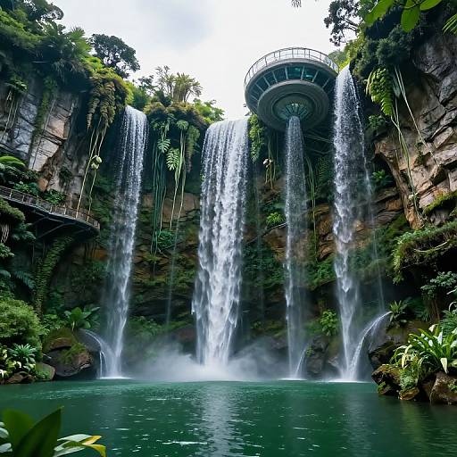 Gravity-Defying Cliffside Garden