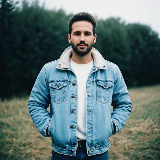 Professional Outdoor Portrait in Blue Jacket