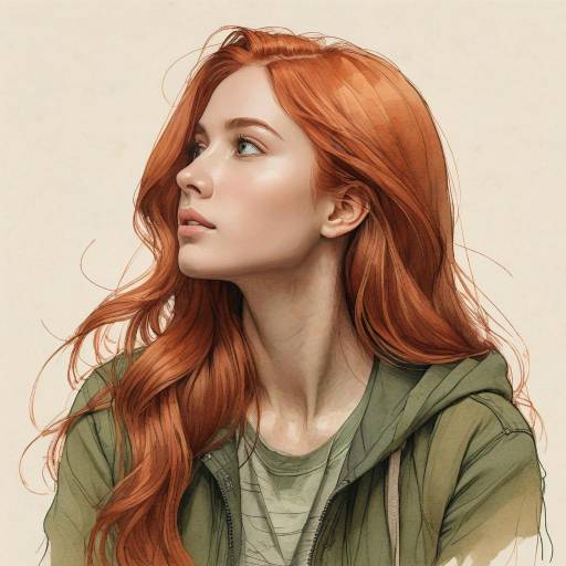 Thoughtful Portrait of a Young Woman