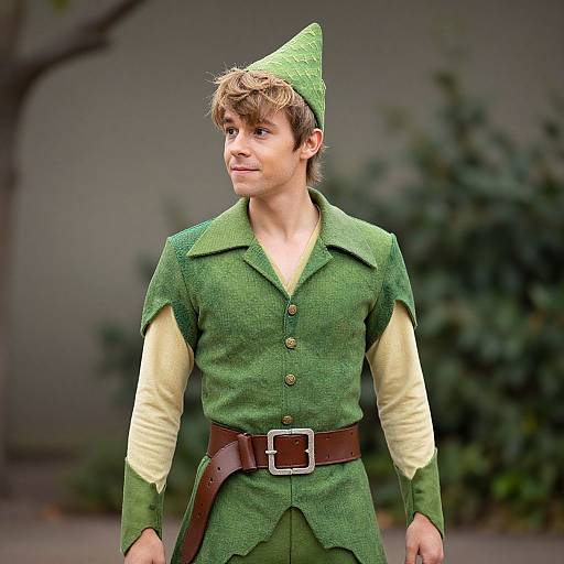 Photorealistic Peter Pan Fantasy Cosplay