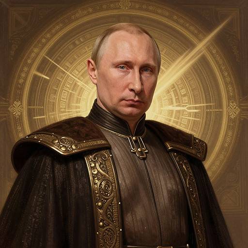 Putin as Emperor Palpatine Portrait