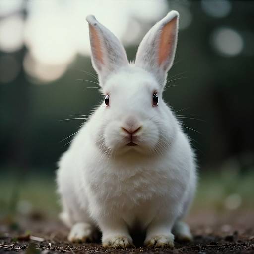 Cinematic White Rabbit Film Still