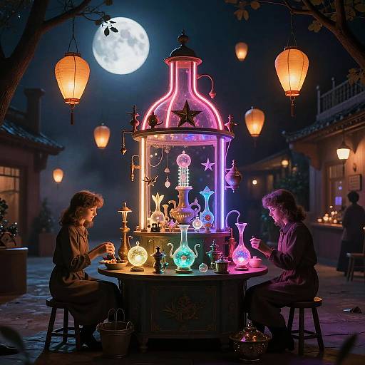 Leonora Carrington's Neon Dream Market