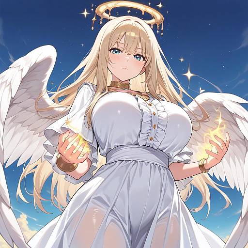 Shimmering Angel of Daytime Energy