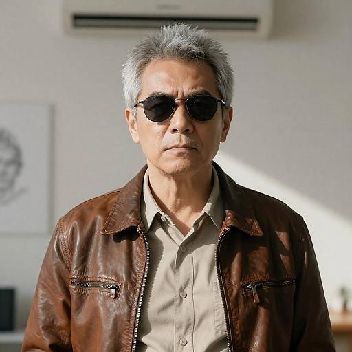 Stylish Middle-Aged Man Portrait