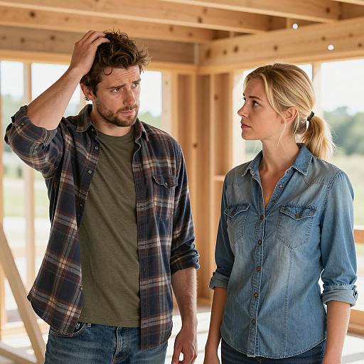 Confusion and Calm at Construction Site