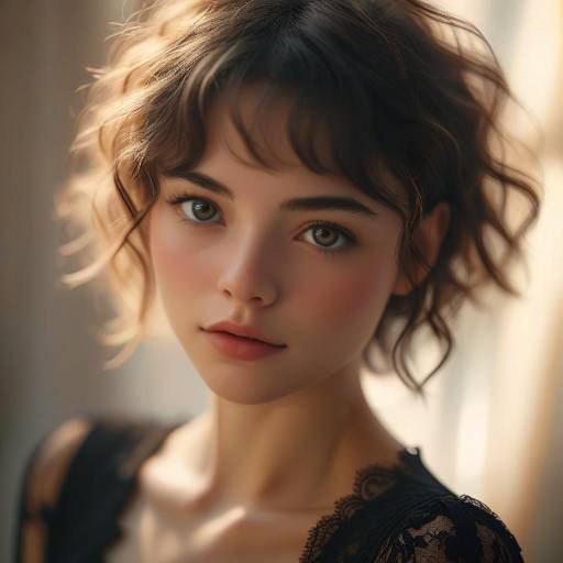 Cinematic Portrait of a Young Woman