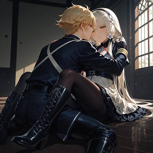 Illustration of Monoyoshi sadamune, touken ranbu in the style of Lobelia (saclia)