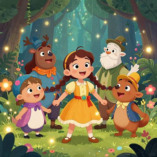 Whimsical Fairy Tale Characters