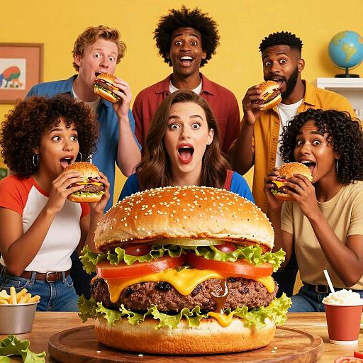 Brooklyn Nine-Nine Realistic Burger Bash