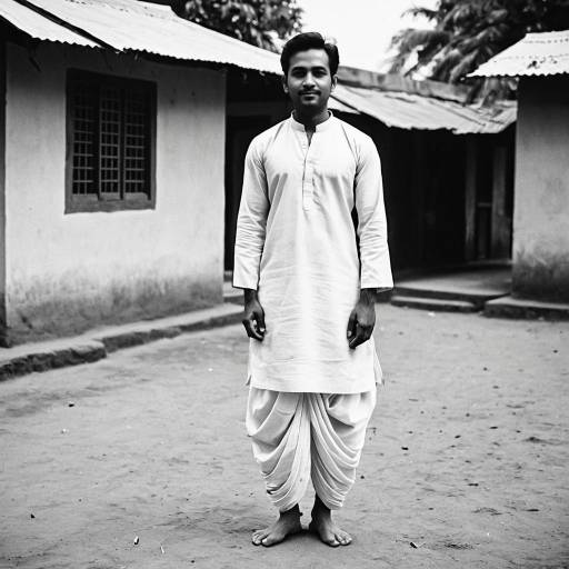 Traditional Indian Village Attire for Men