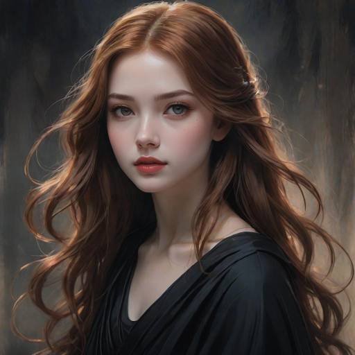 Intimate Portrait of a Young Girl Intimate Portrait of a Young Girl