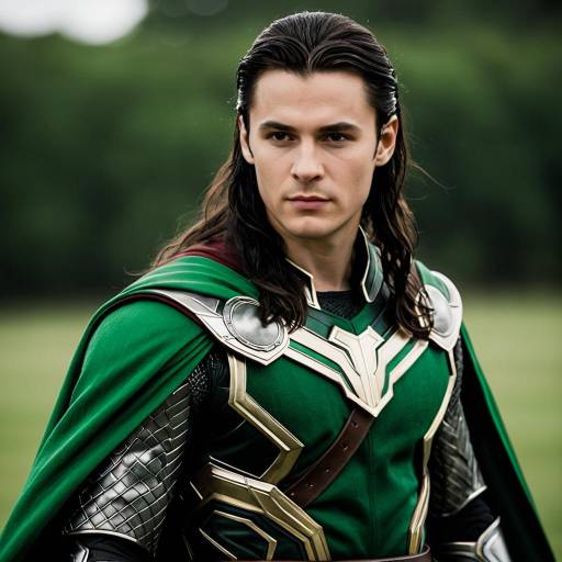 Loki Thor Costume Male Fantasy Portrait