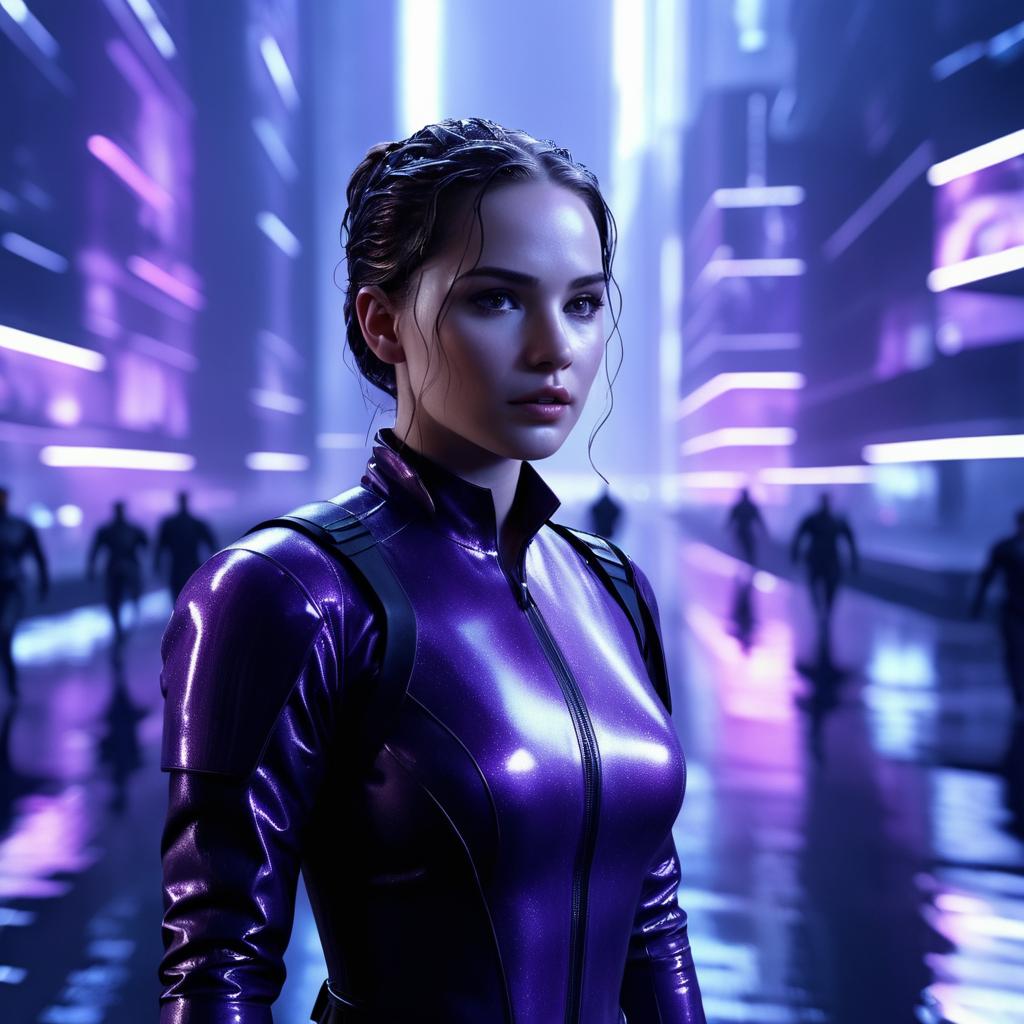 Cinematic Fusion: Katniss in Minority Report