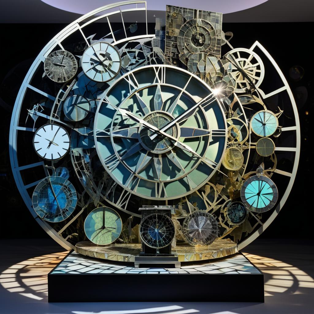 Philosophical Clocks: A Sci-Fi Sculpture