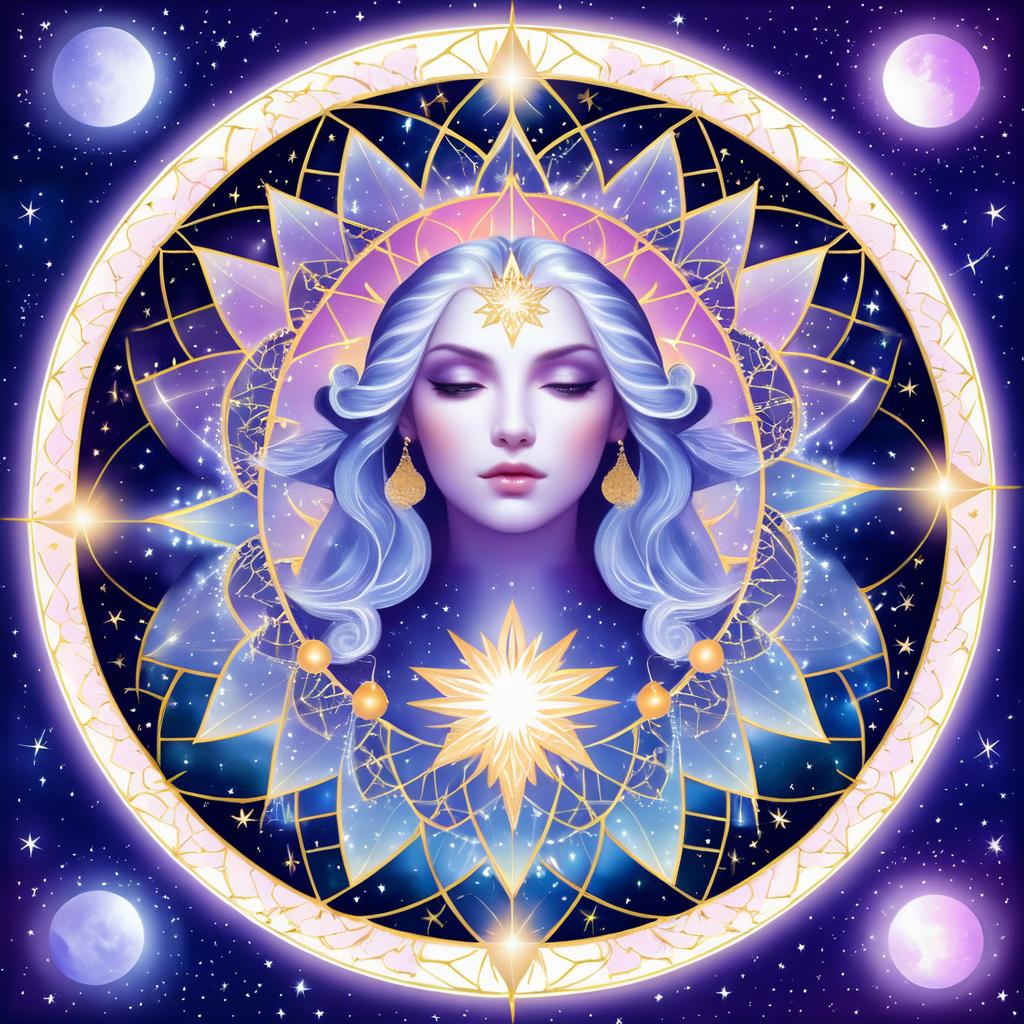 Mystical Divine Feminine Oracle Imagery