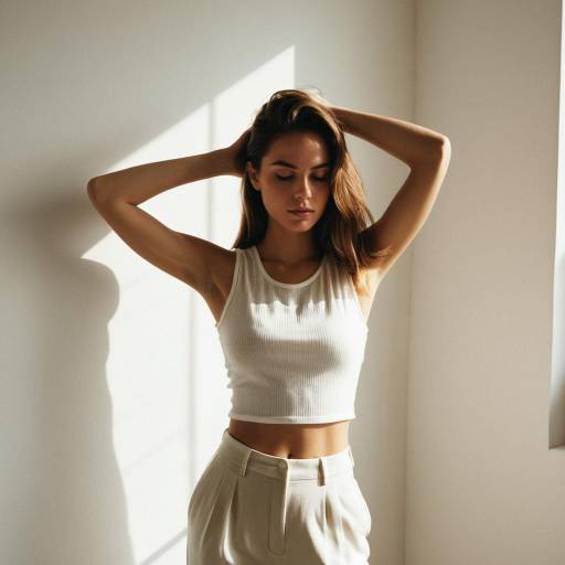 Elegant Indoor Portrait of a Young Woman
